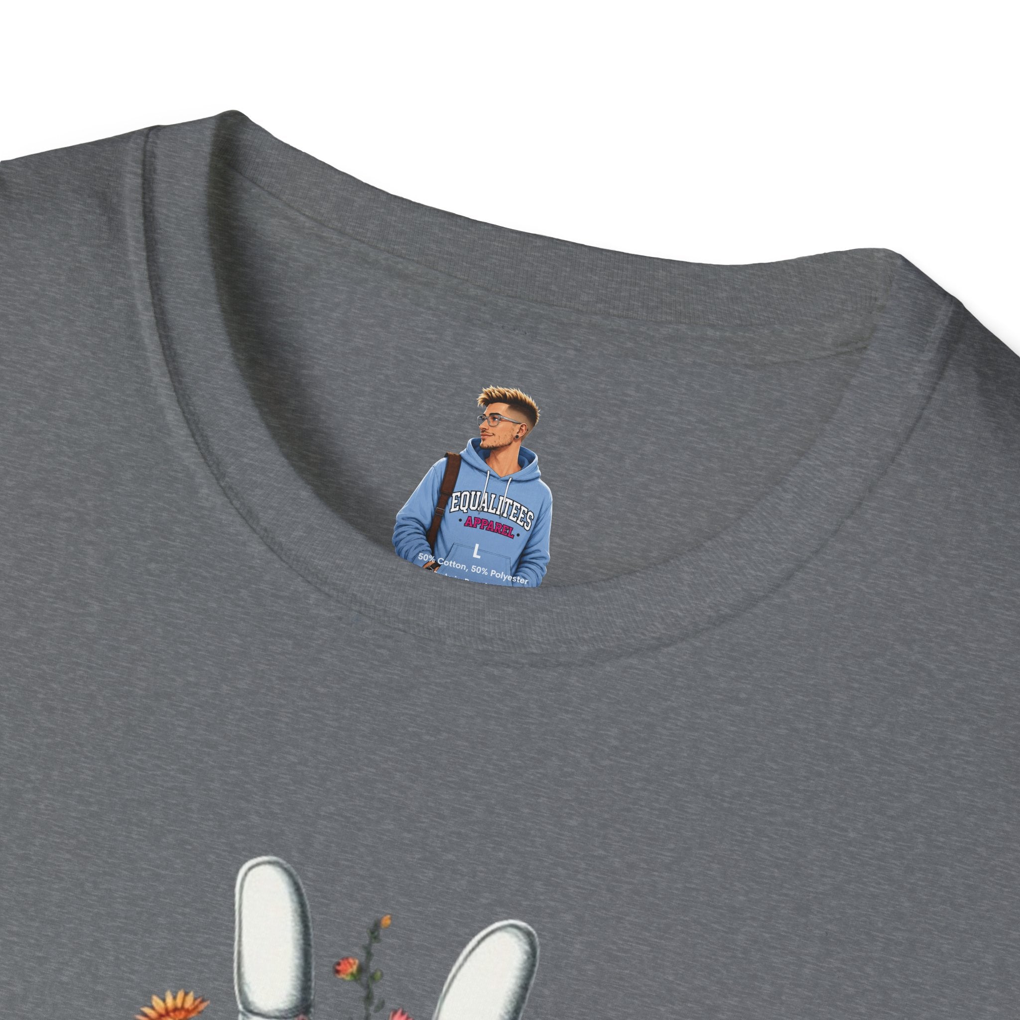 Camiseta unisex de estilo suave Grow Peace: inspiración boho, perfecta para festivales y uso diario