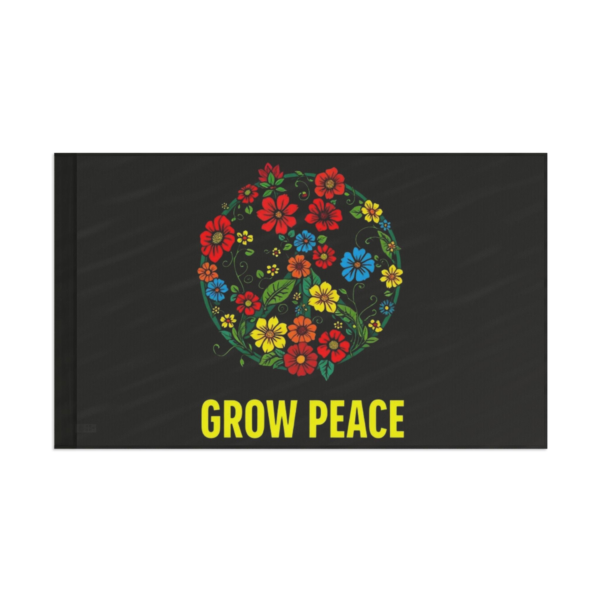 Floral Grow Peace Flag - EqualiTees.Me
