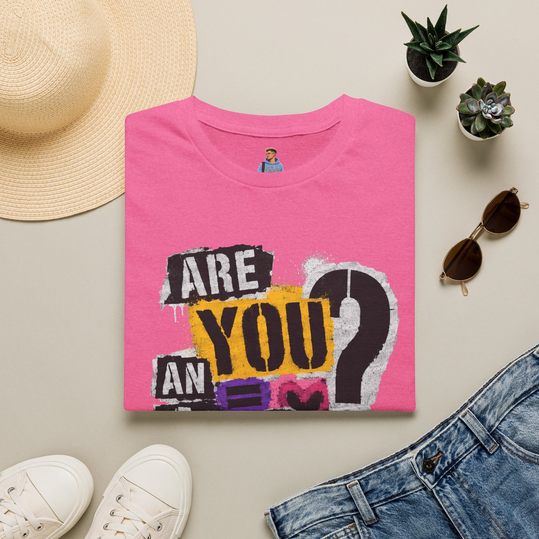 Are You An Ally? Graphic T‑Shirt — Pride & Allyship Tee