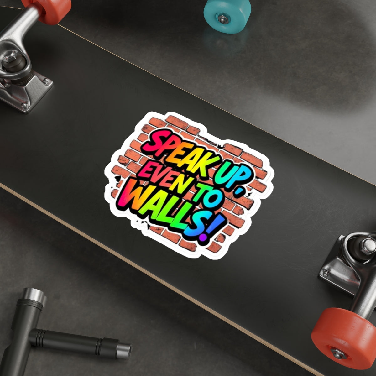 Speak Up Die-Cut Sticker - EqualiTees.Me