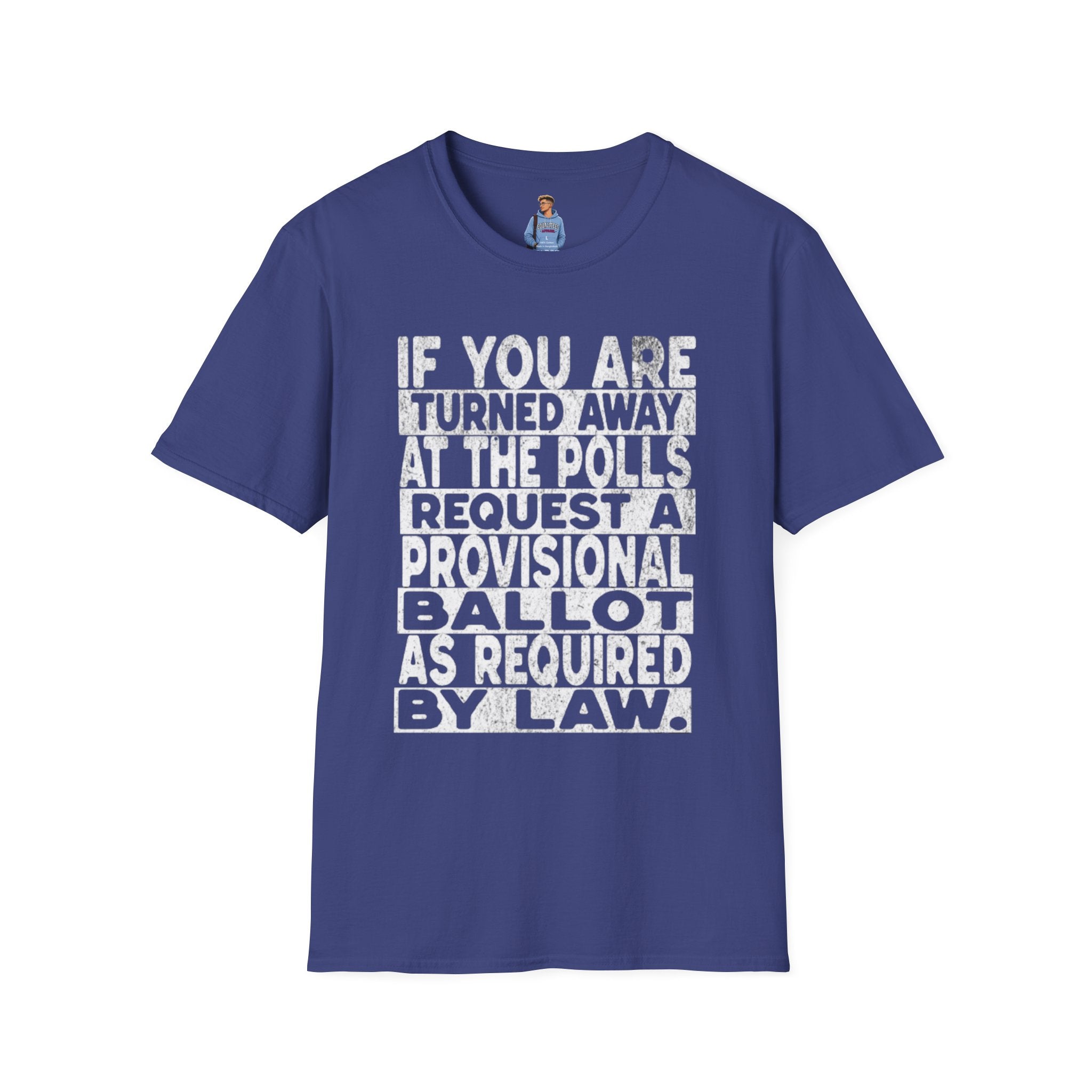 Know Your Rights Voter English T-Shirt