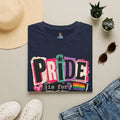 Pride Is for Everyone T-Shirt — Colorful LGBTQ+ Ally Tee