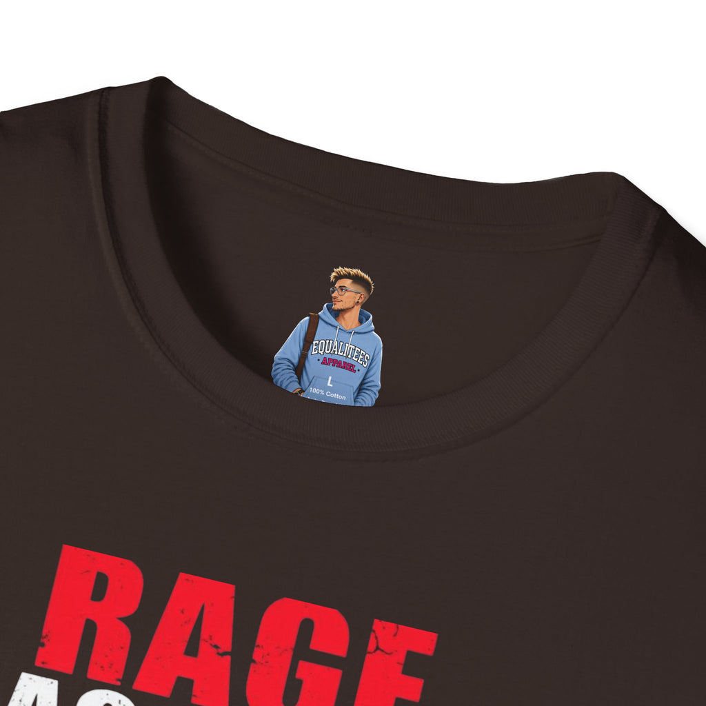 Camiseta unisex Softstyle - Camiseta gráfica "Rage Against the BS"