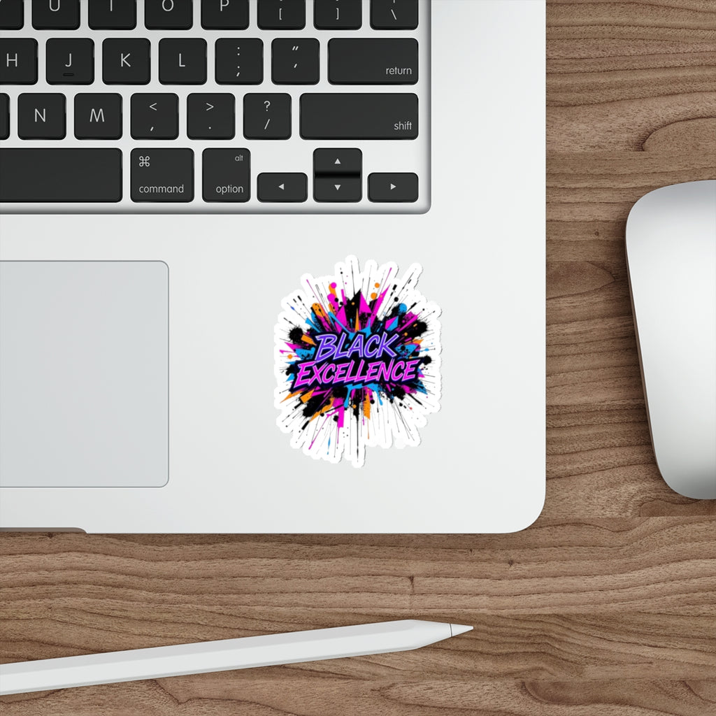 Die-Cut Stickers -  Black Excellence - EqualiTees.Me