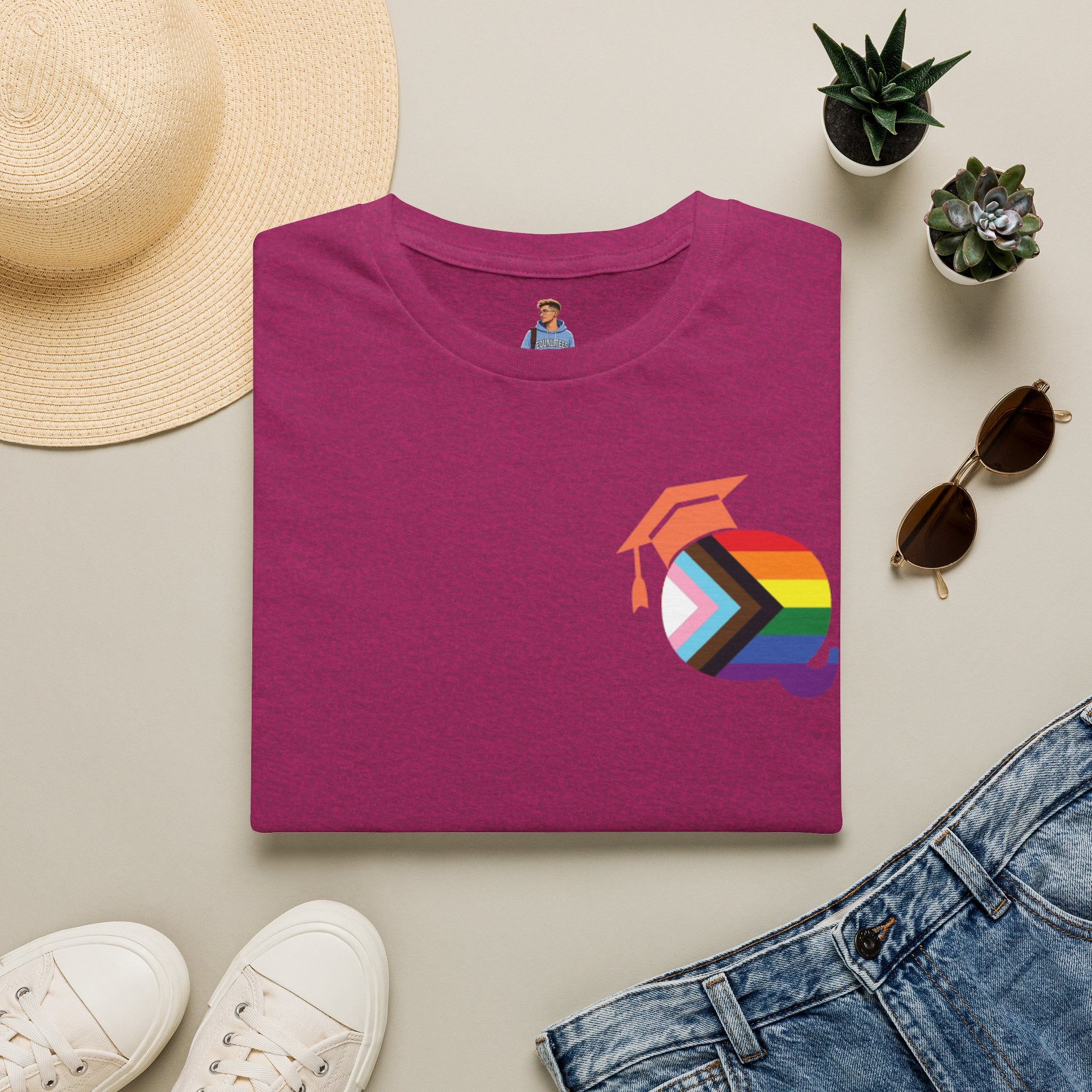 TWQ - Teaching While Queer Unisex Softstyle Logo T-shirt