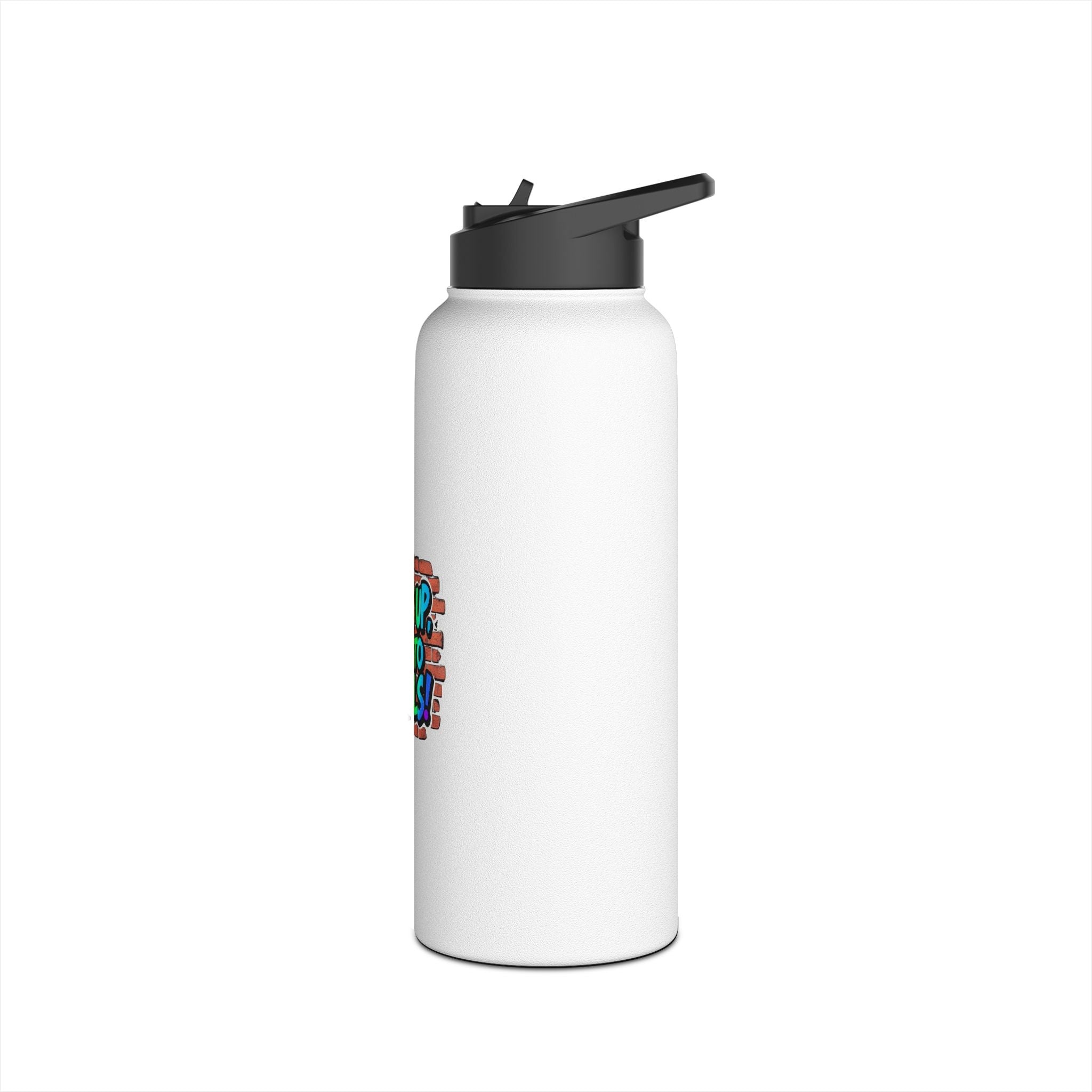 Teaching While Queer Stainless Steel Water Bottle - Perfect for Educators and Allies - EqualiTees.Me
