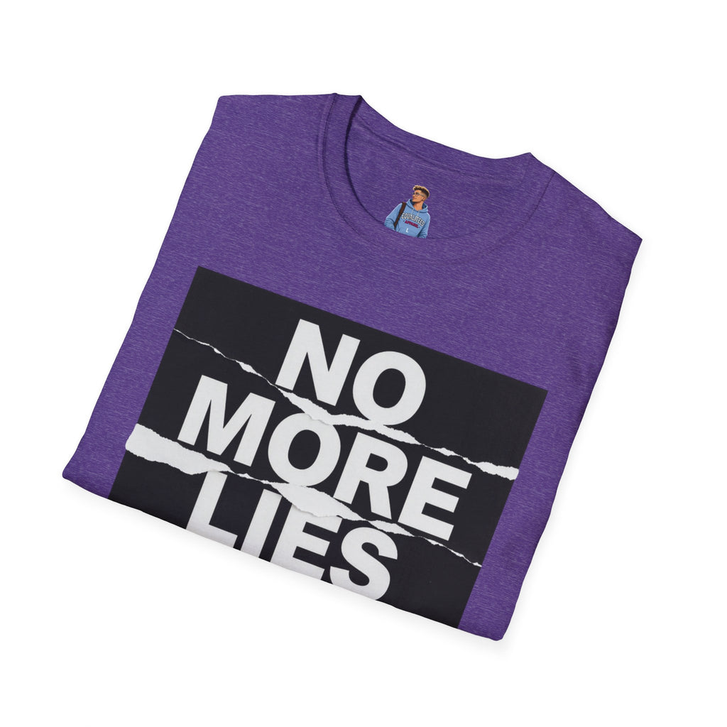 No More Lies T-Shirt — Bold Protest Graphic Tee
