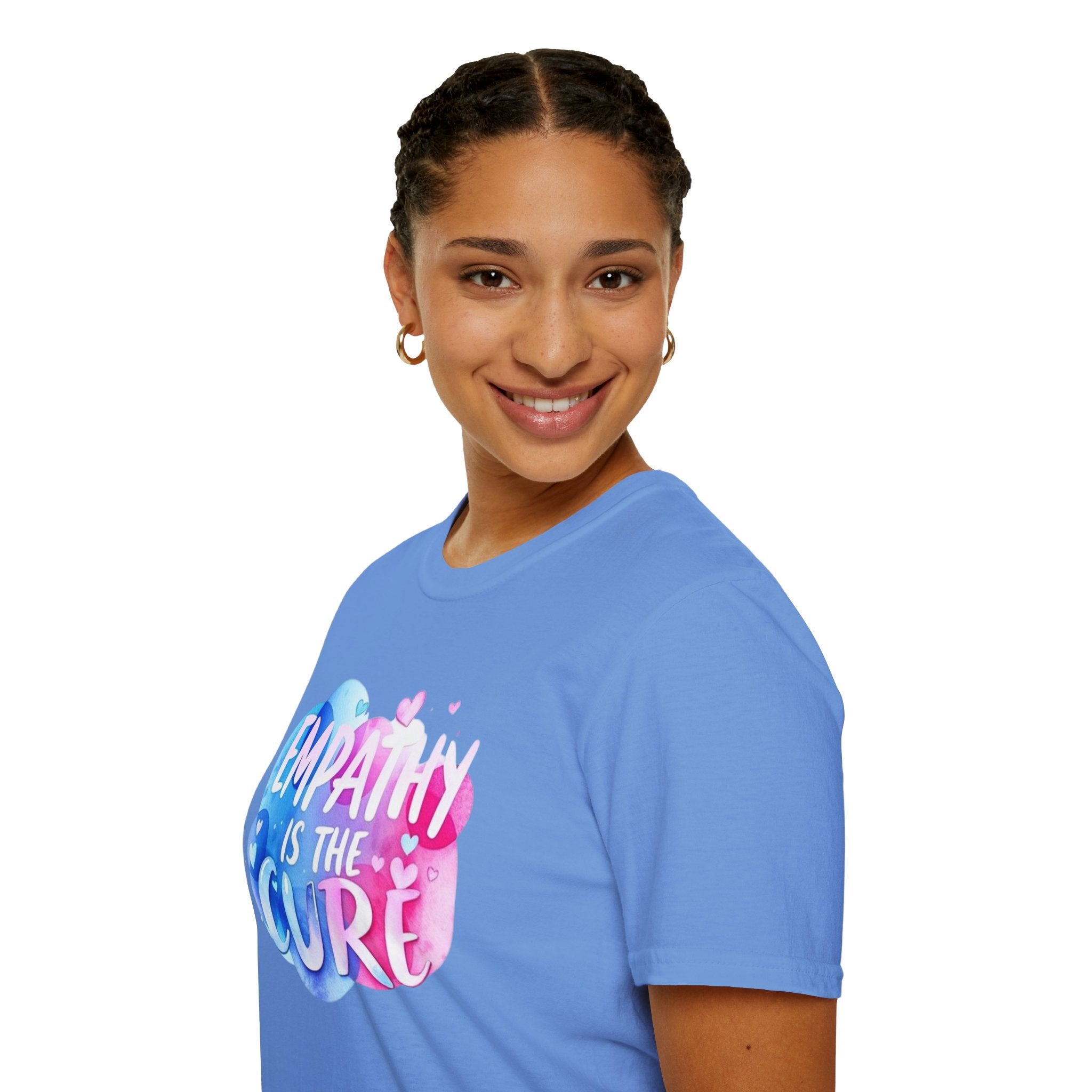 Empathy is the Cure Unisex Softstyle T-Shirt - Comfortable and Inspirational Tee for Everyday Wear