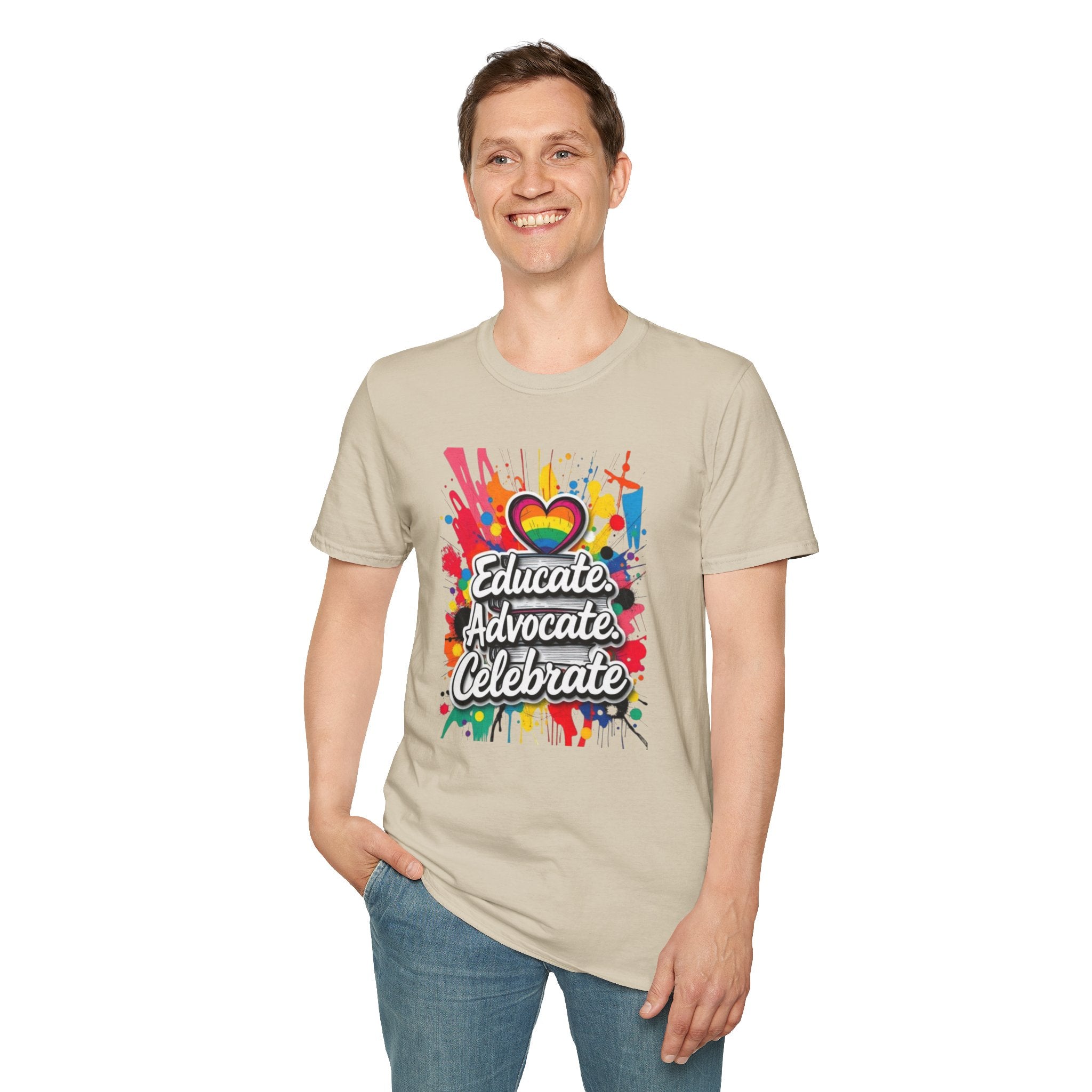 Educate Advocate Celebrate T-Shirt