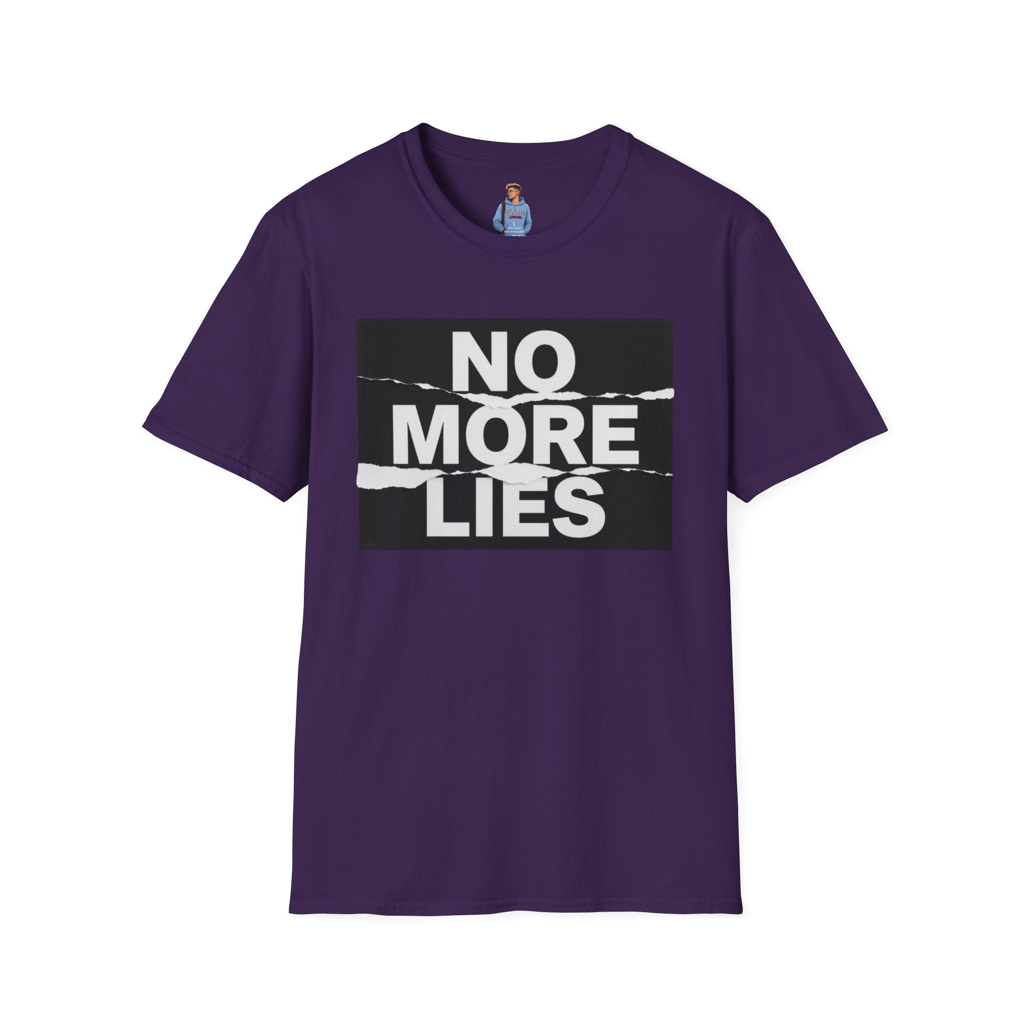 No More Lies T-Shirt — Bold Protest Graphic Tee