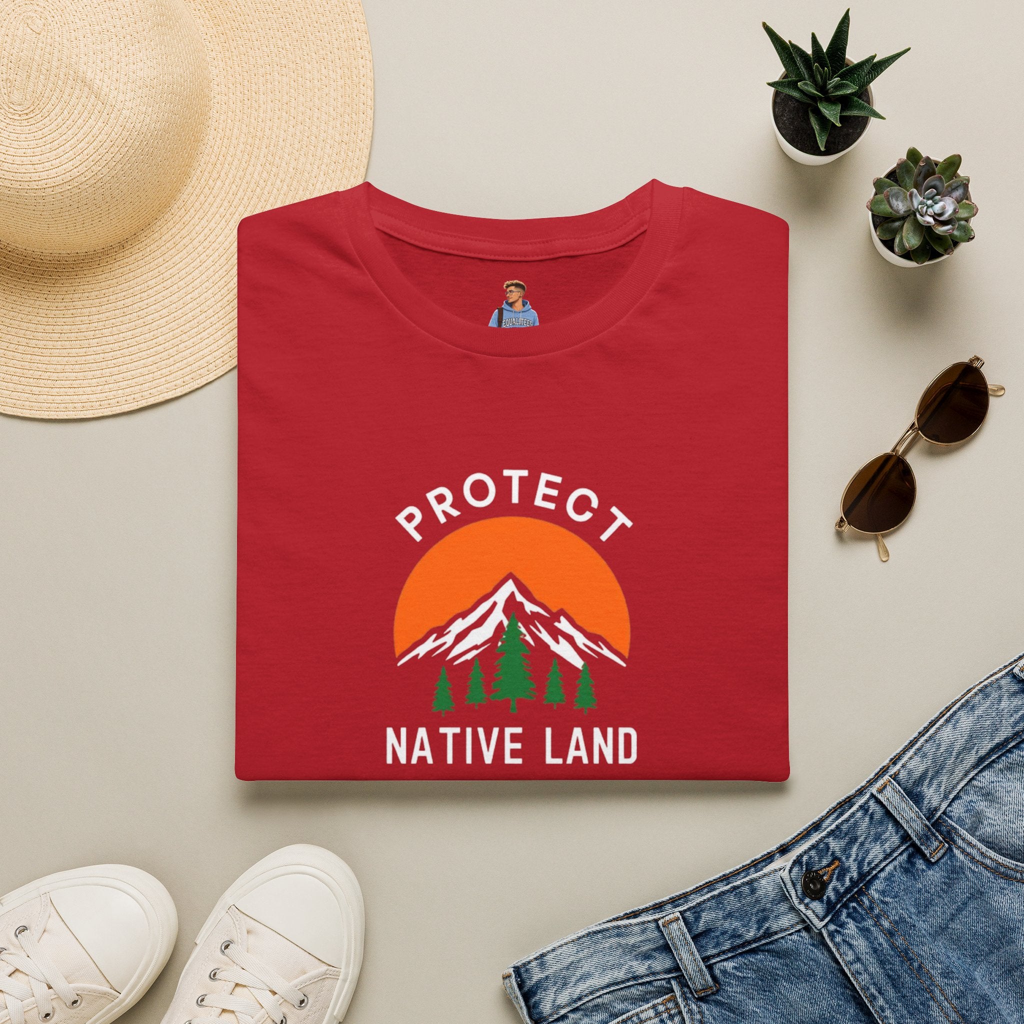 Protect Native Land Softstyle Unisex T-shirt