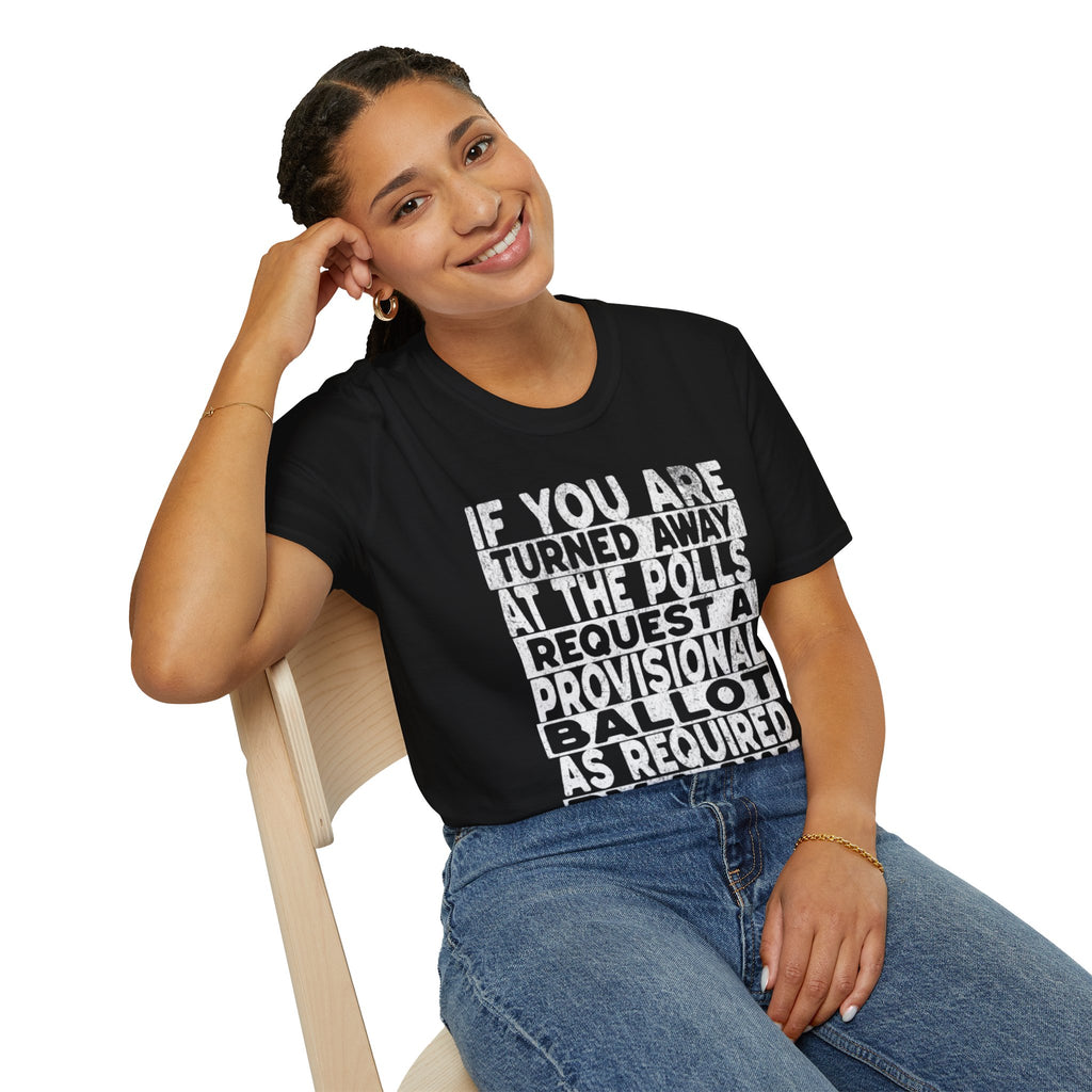 Know Your Rights Voter English T-Shirt