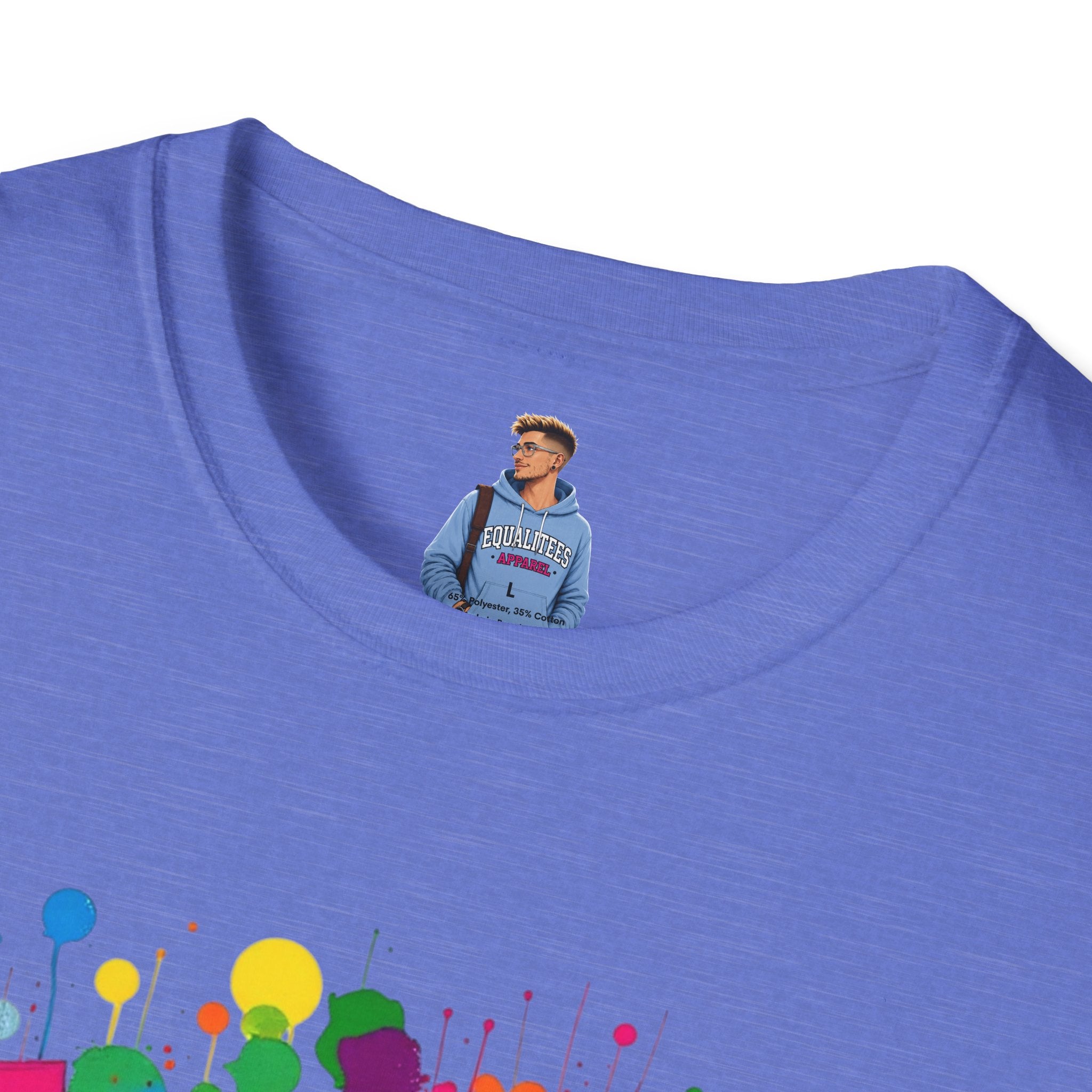 Juntos nos levantamos Camiseta unisex de estilo suave