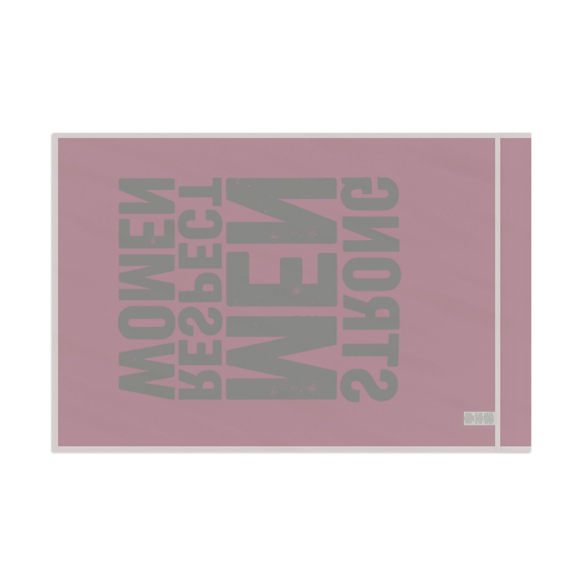 Strong Men Respect Women Protest Flag - EqualiTees.Me