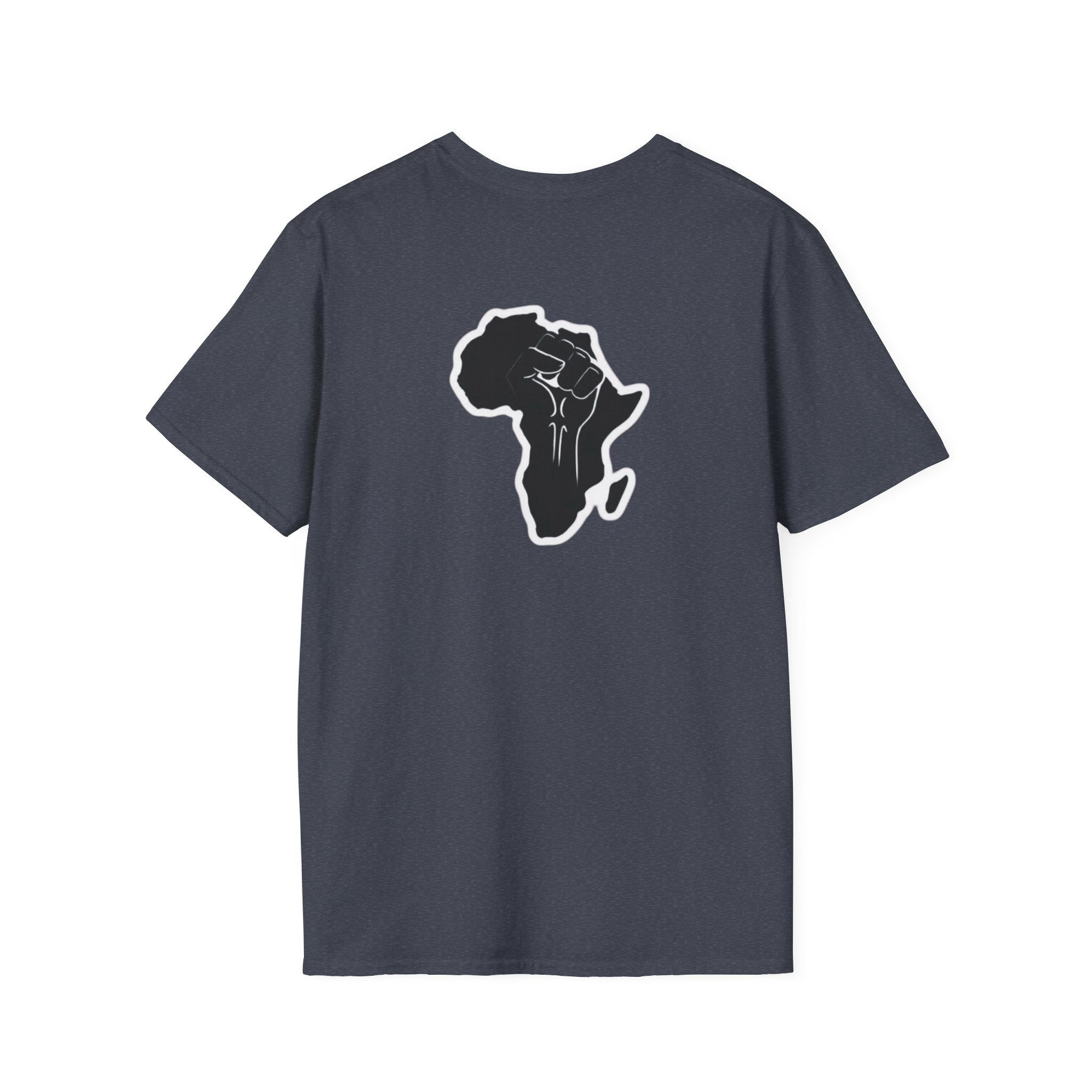 Camiseta unisex de estilo suave Unity and Heritage con corazón panafricano
