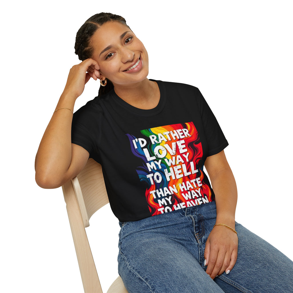 Love My Way to Hell Graphic T-Shirt