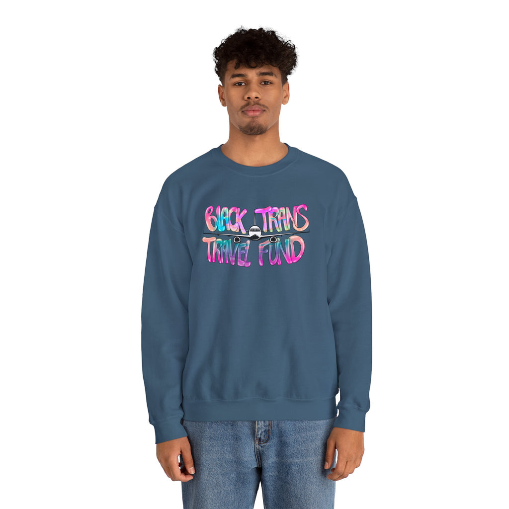 BTTF - Black Trans Travel Fund Unisex Crewneck Sweatshirt