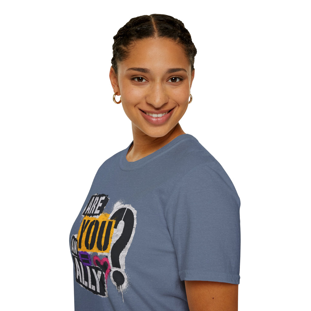 Are You An Ally? Graphic T‑Shirt — Pride & Allyship Tee