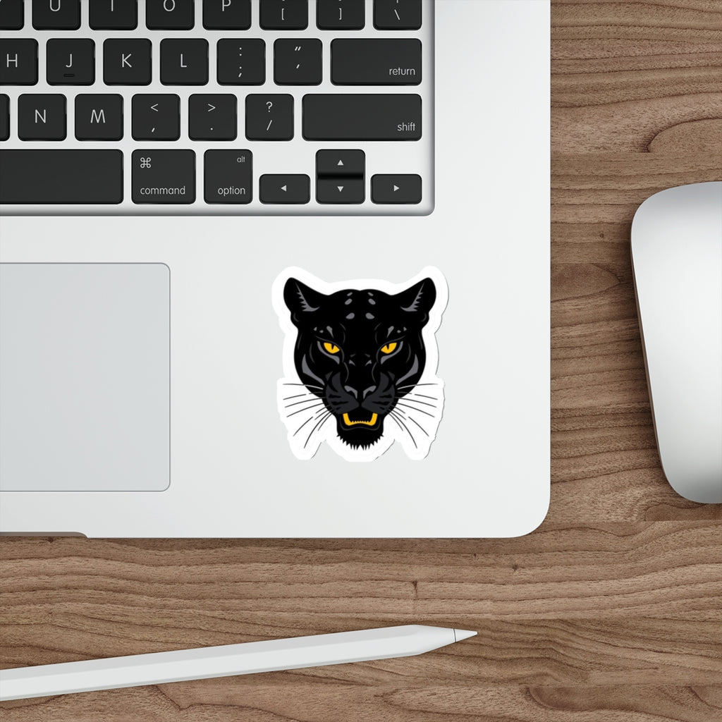 Black Panther Head Die-Cut Sticker - EqualiTees.Me