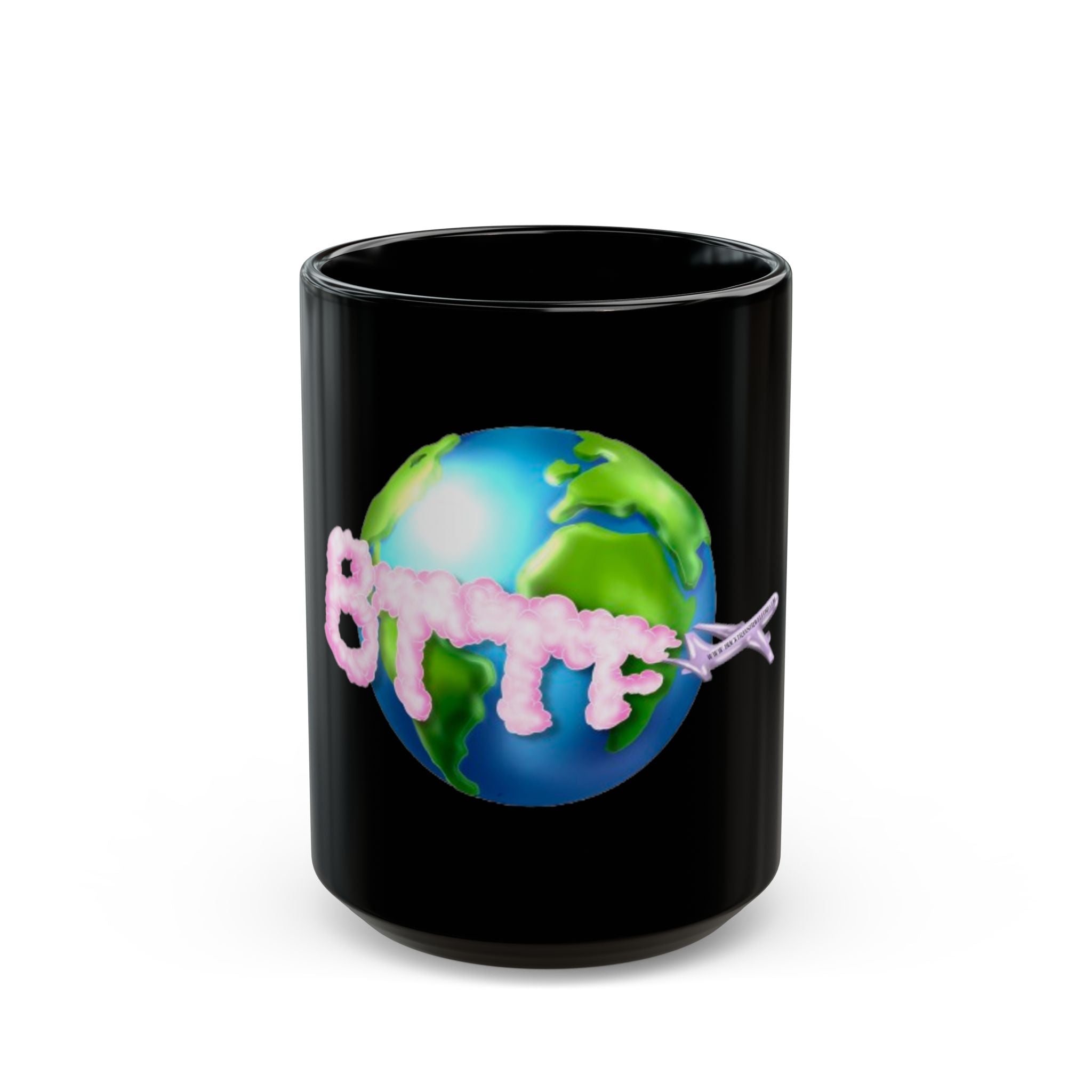 BTTF - Black Trans Travel Fund Black Ceramic Mug 11oz/15oz