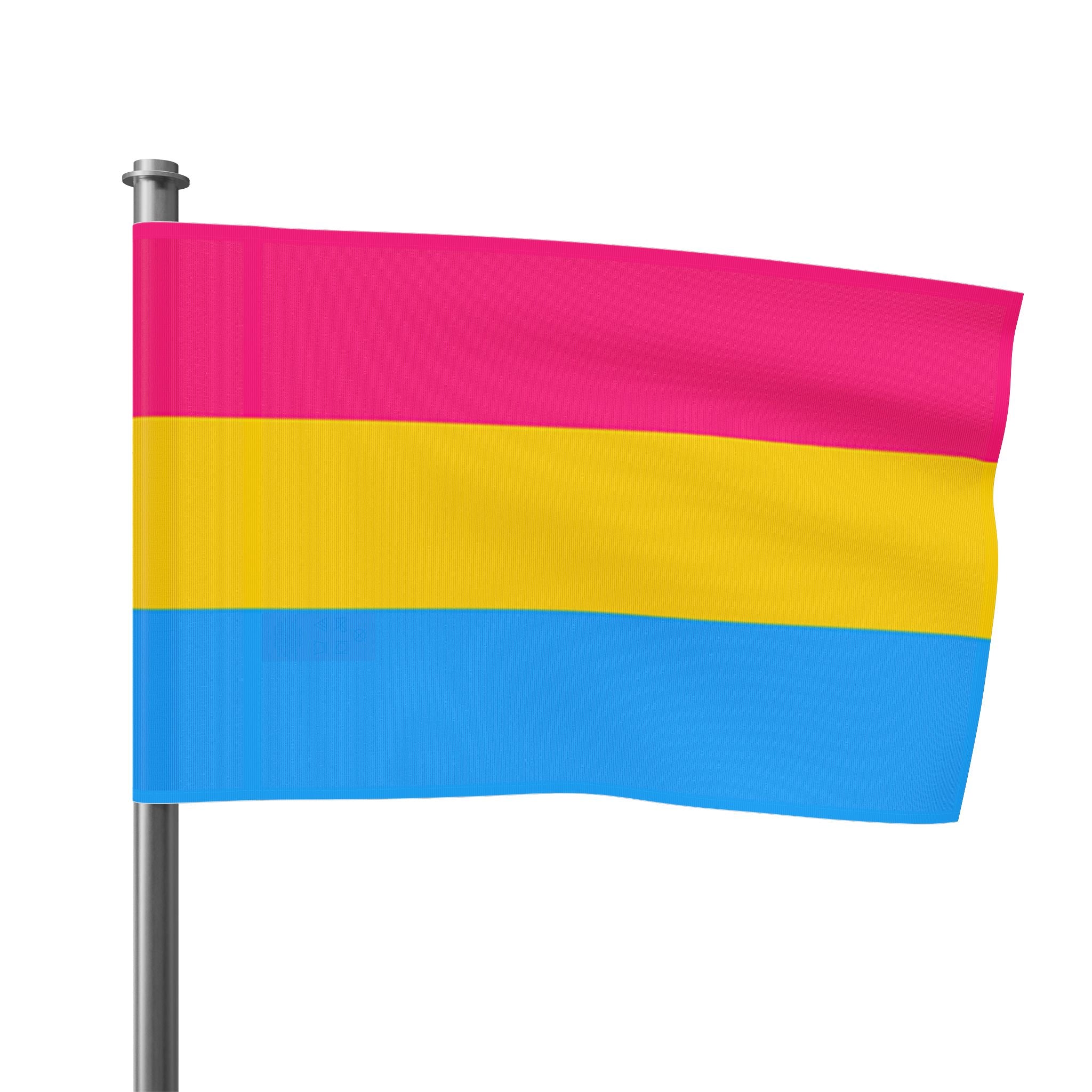Pansexual Pride Flag - Aesthetic LGBTQ+ Banner for Celebration & Home Decor - EqualiTees.Me