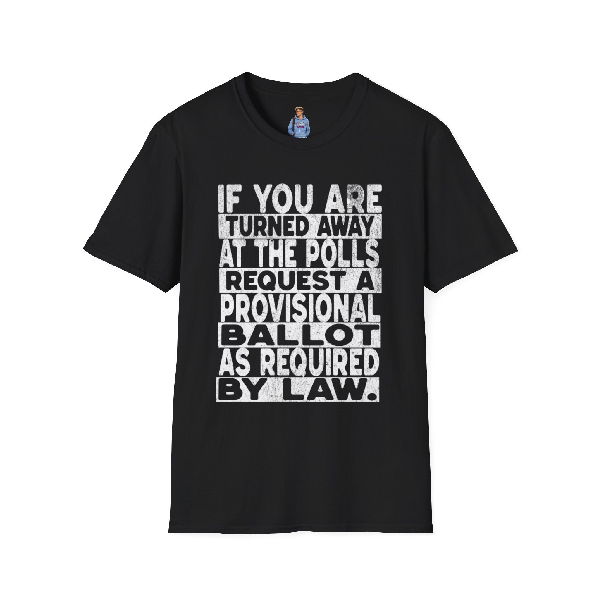 Know Your Rights Voter English T-Shirt