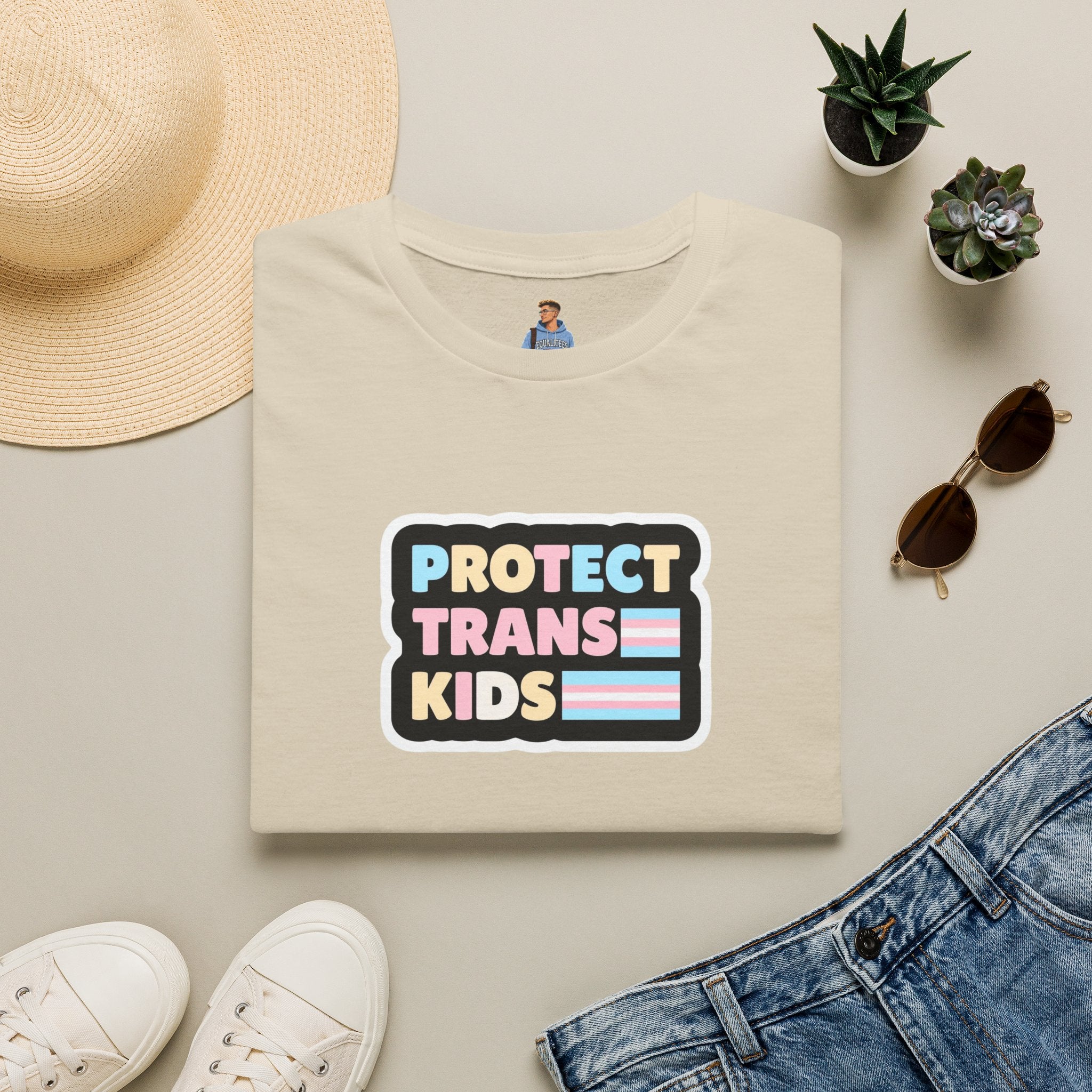 Camiseta unisex de estilo suave "Protect Trans Kids" - Empowerment &amp; Pride Apparel