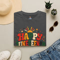 Juneteenth T-Shirt - "Happy Juneteenth" Retro Celebration Tee