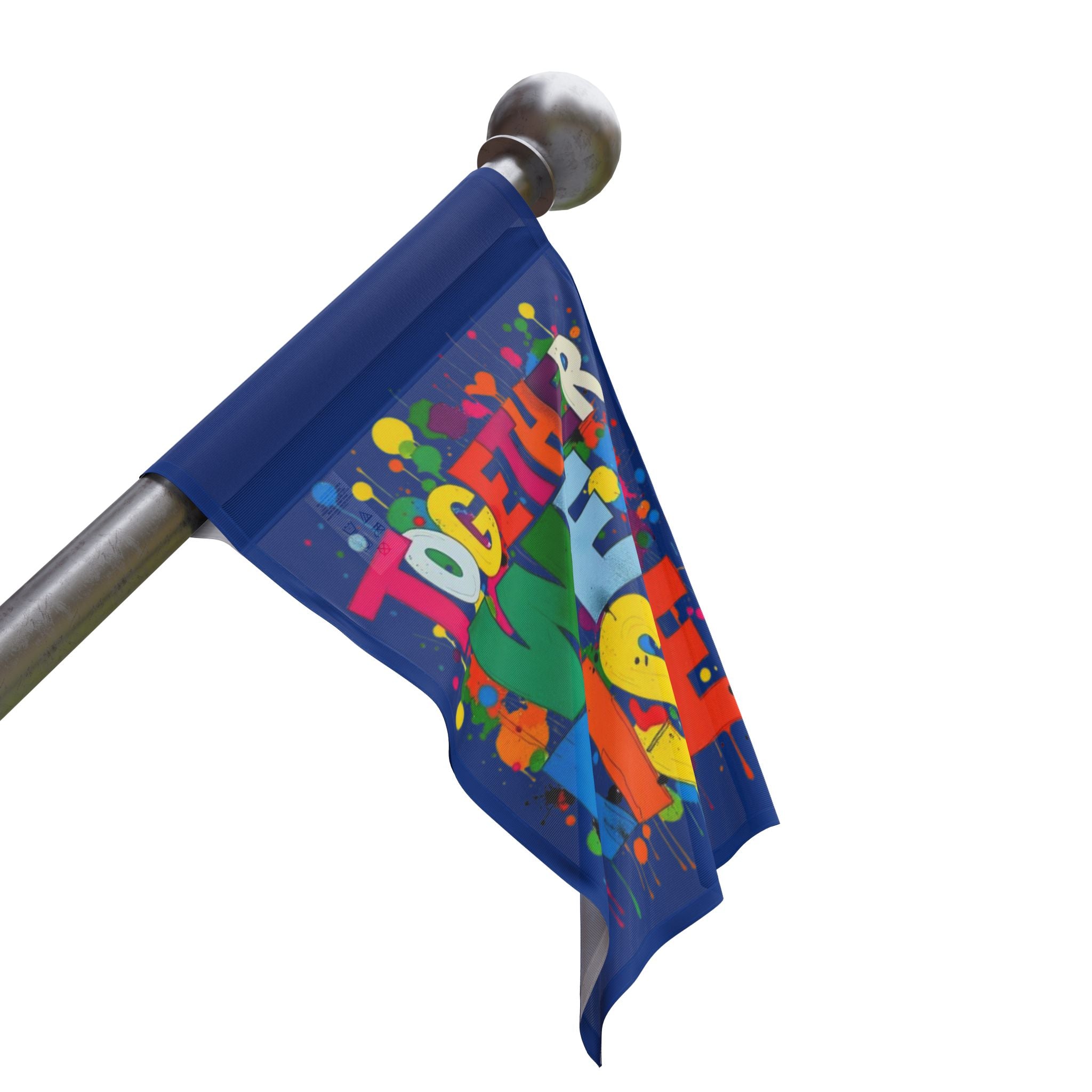 Together We Rise Flag for Unity - EqualiTees.Me