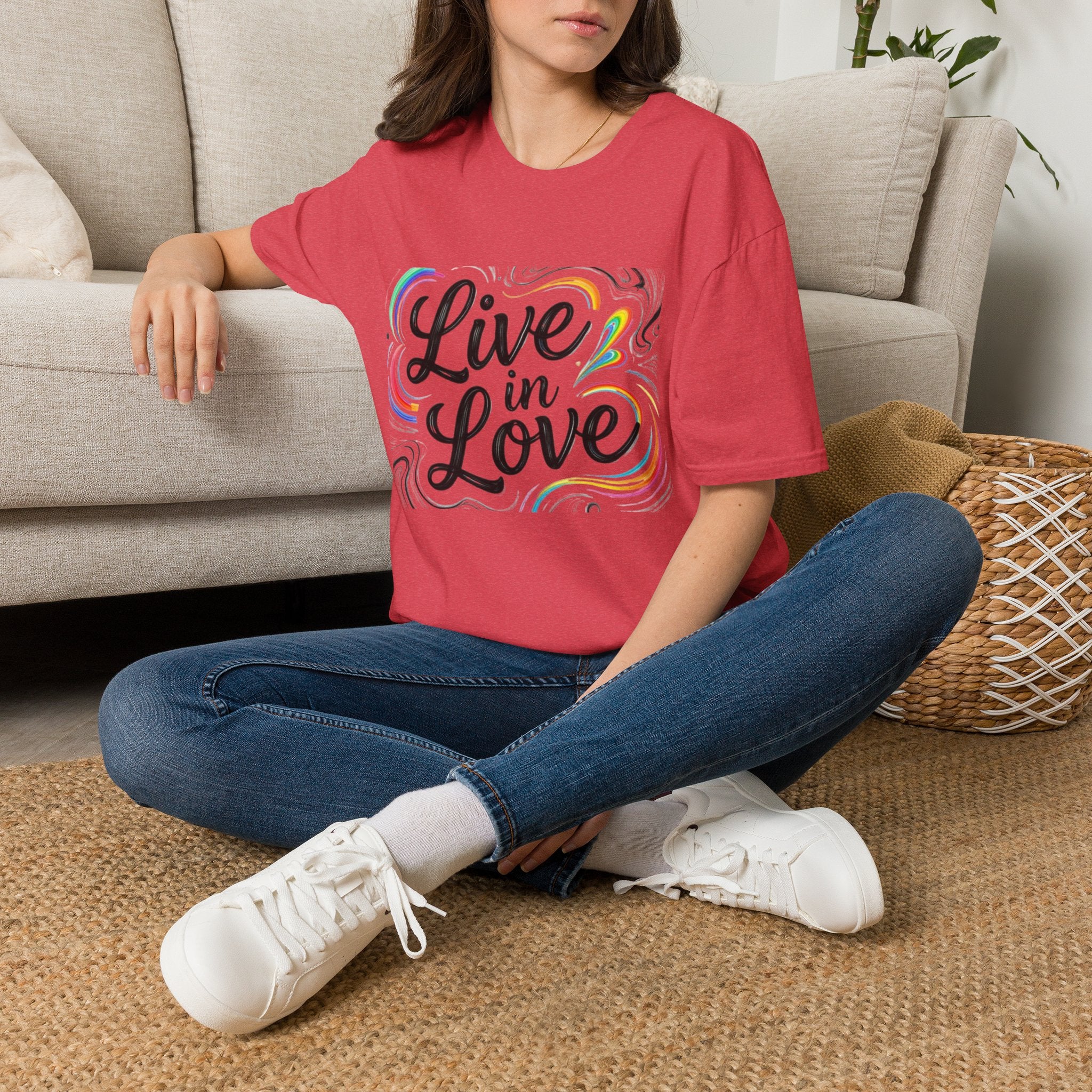 Live in Love Inspirational T-Shirt