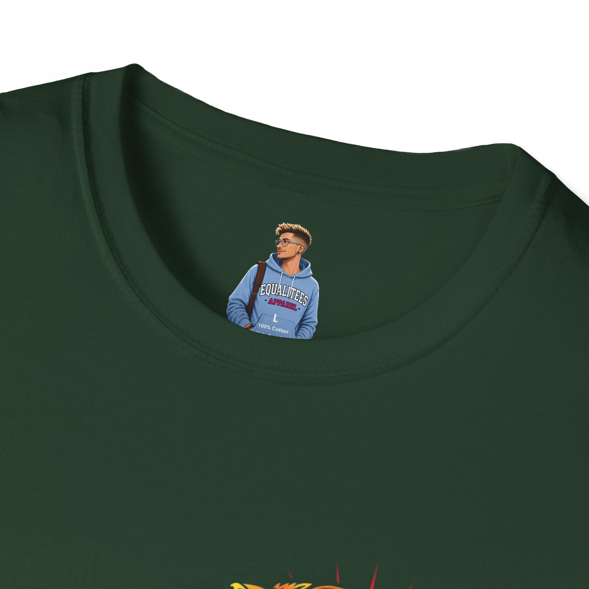 Native Bear Pride Unisex Softstyle T-shirt