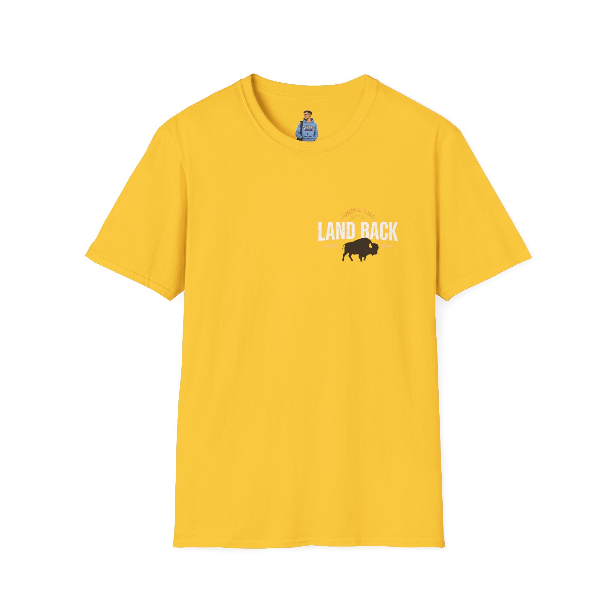 'Land Back' Unisex Softstyle T-shirt