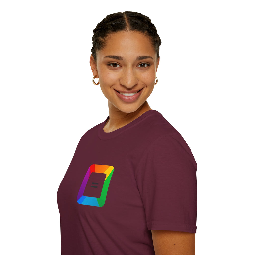 Pride-Theme Unisex Softstyle T-Shirt - "True freedom is Equality for ALL"