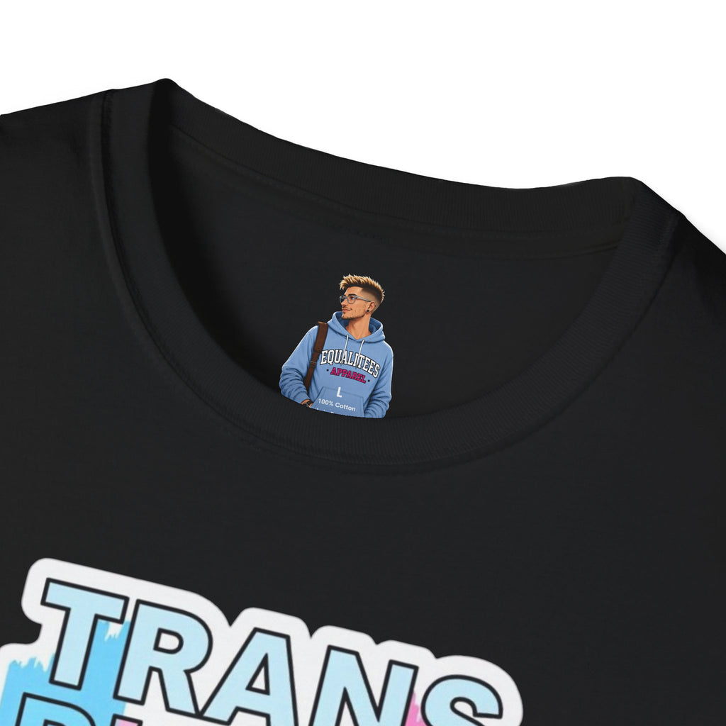 Trans Rights Unisex Softstyle T-Shirt - Support Equality & Trans Rights