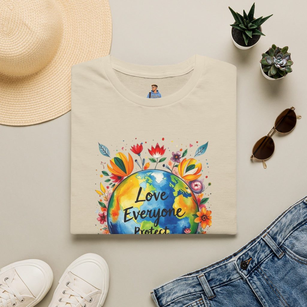 Love Everyone Protect The Planet T-Shirt
