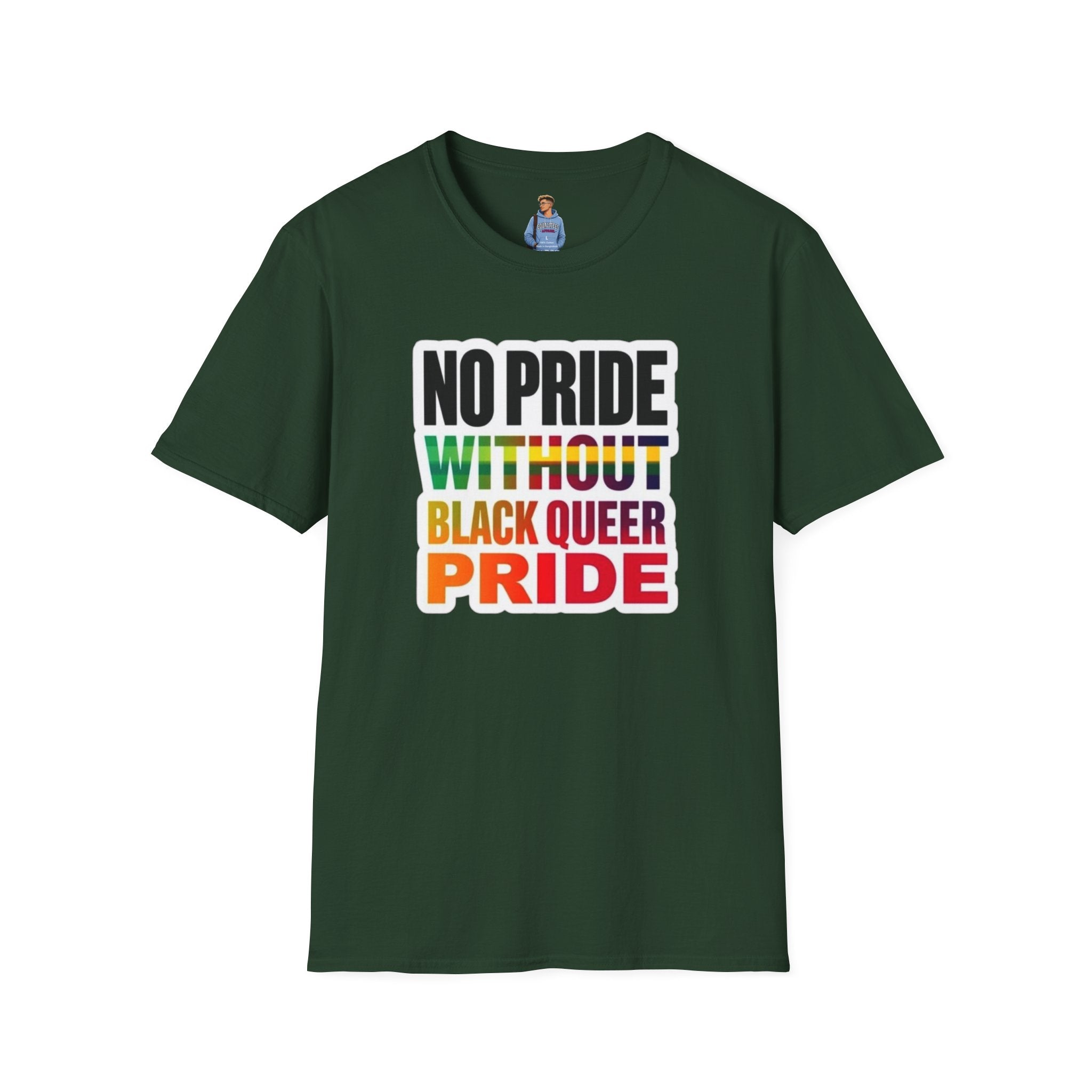 No Pride Without Black Queer Pride T-shirt