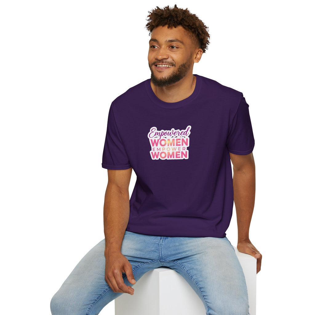 Empowered Women T-Shirt | Unisex Softstyle Tee for Women’s Empowerment