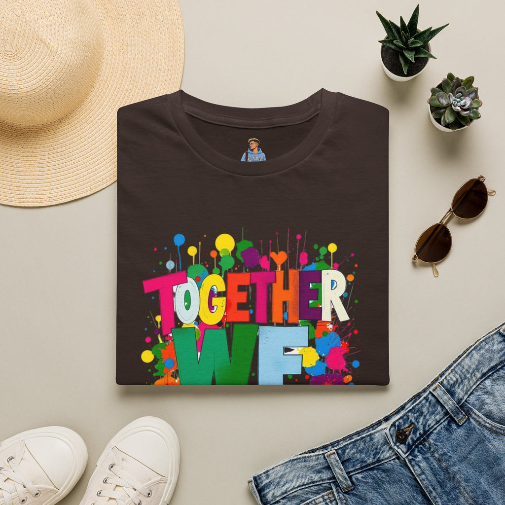 Juntos nos levantamos Camiseta unisex de estilo suave