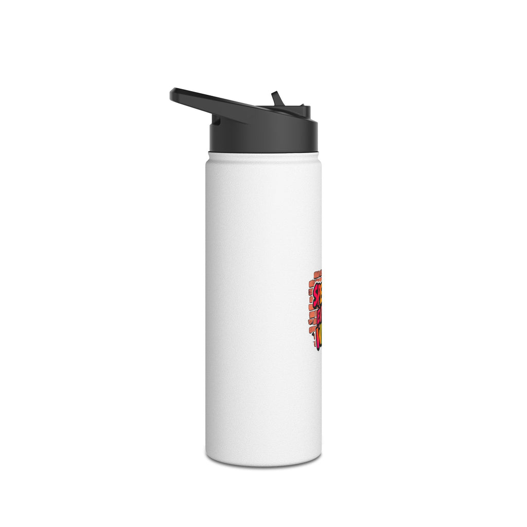 Teaching While Queer Stainless Steel Water Bottle - Perfect for Educators and Allies - EqualiTees.Me