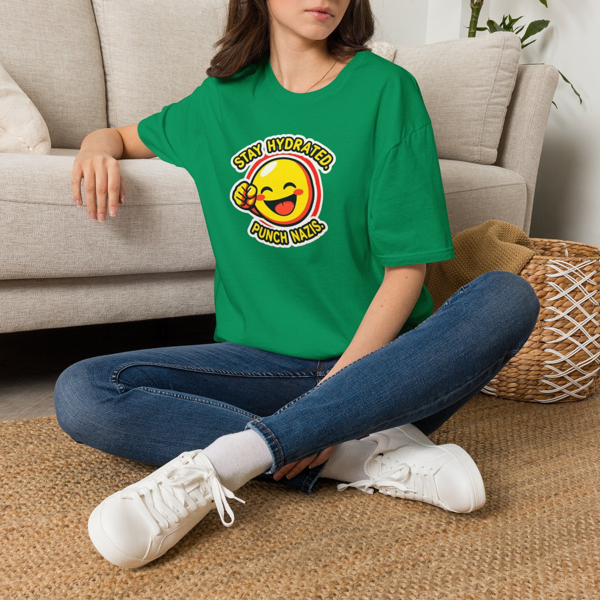 Stay Hydrated, Punch Nazis T-Shirt