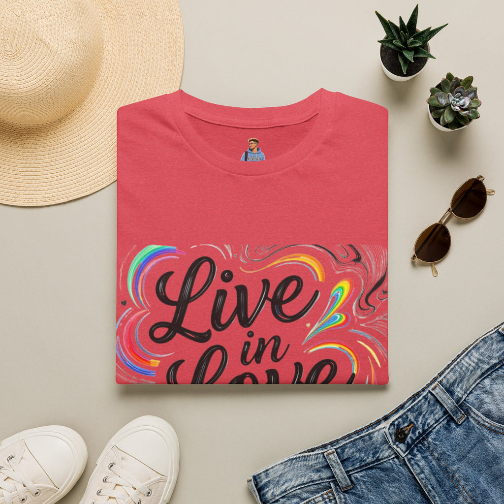 Live in Love Inspirational T-Shirt