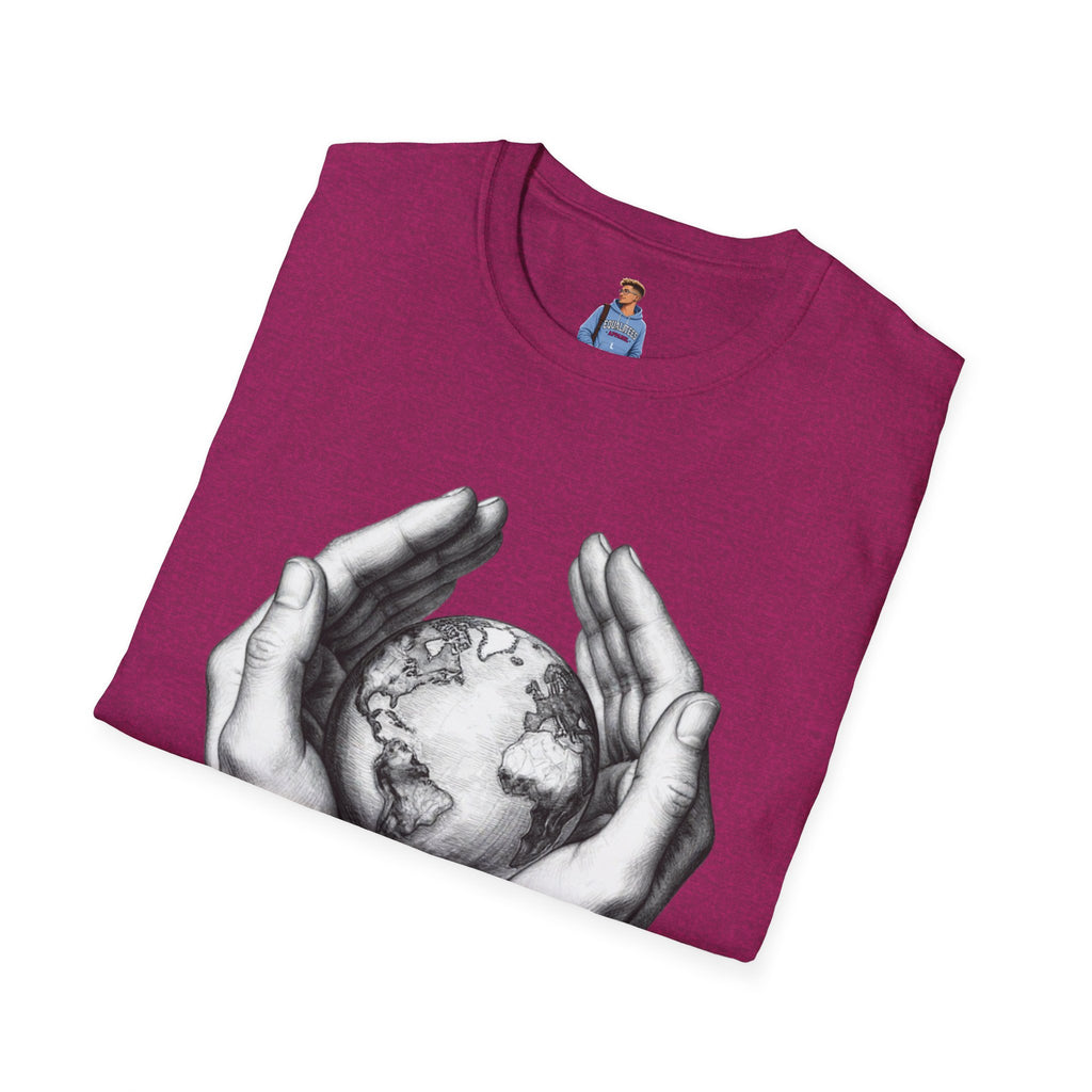 Earth in Your Hands T-Shirt — Protect the Planet Graphic Tee