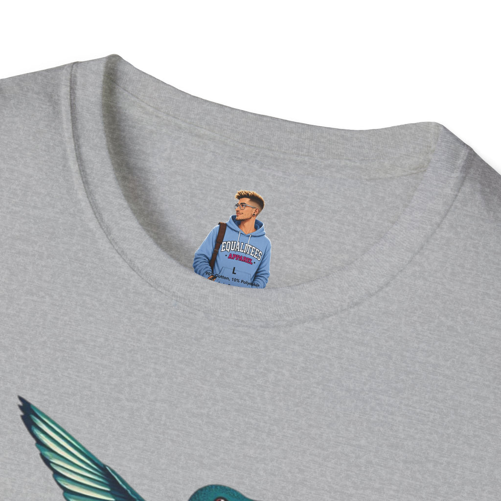 Floral Hummingbird T-Shirt