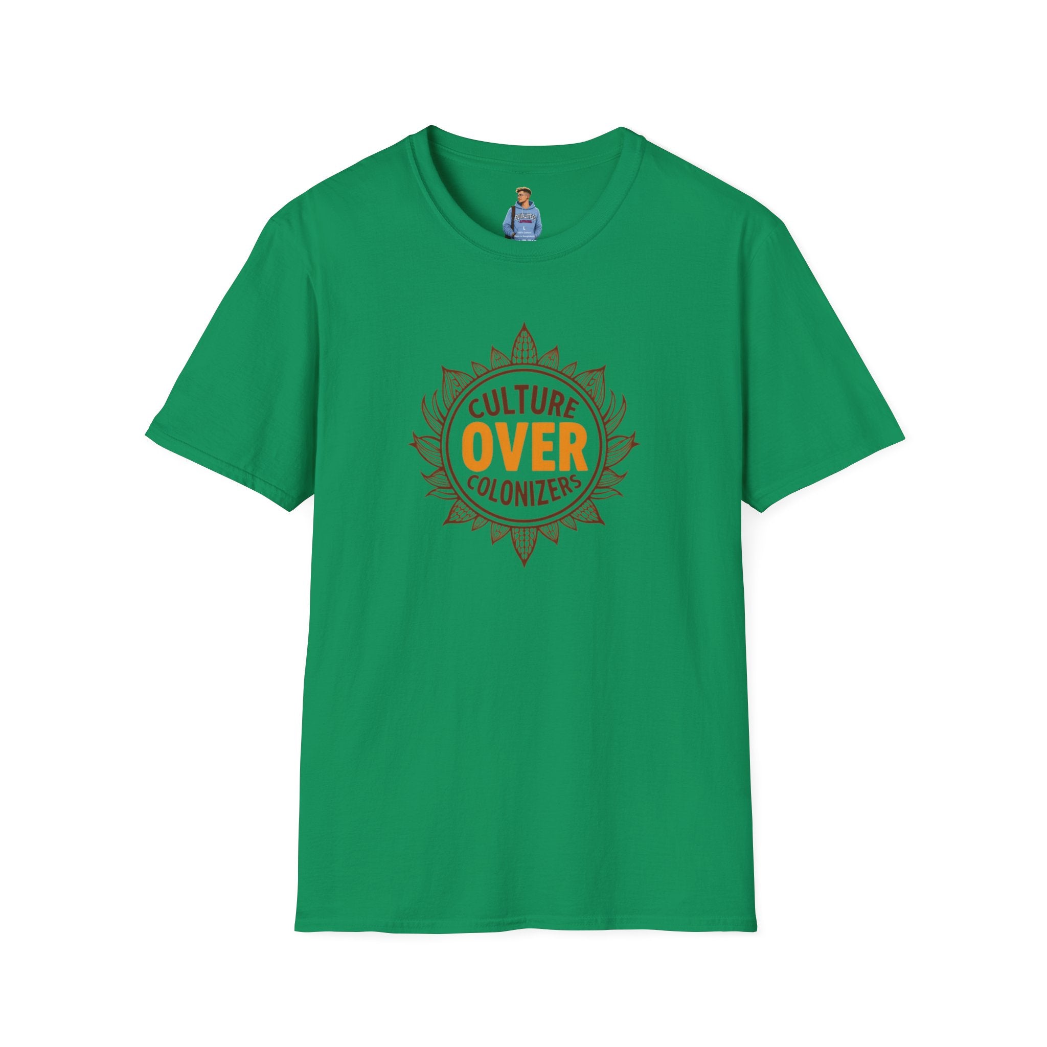 Culture Over Colonizers Unisex Softstyle T-Shirt