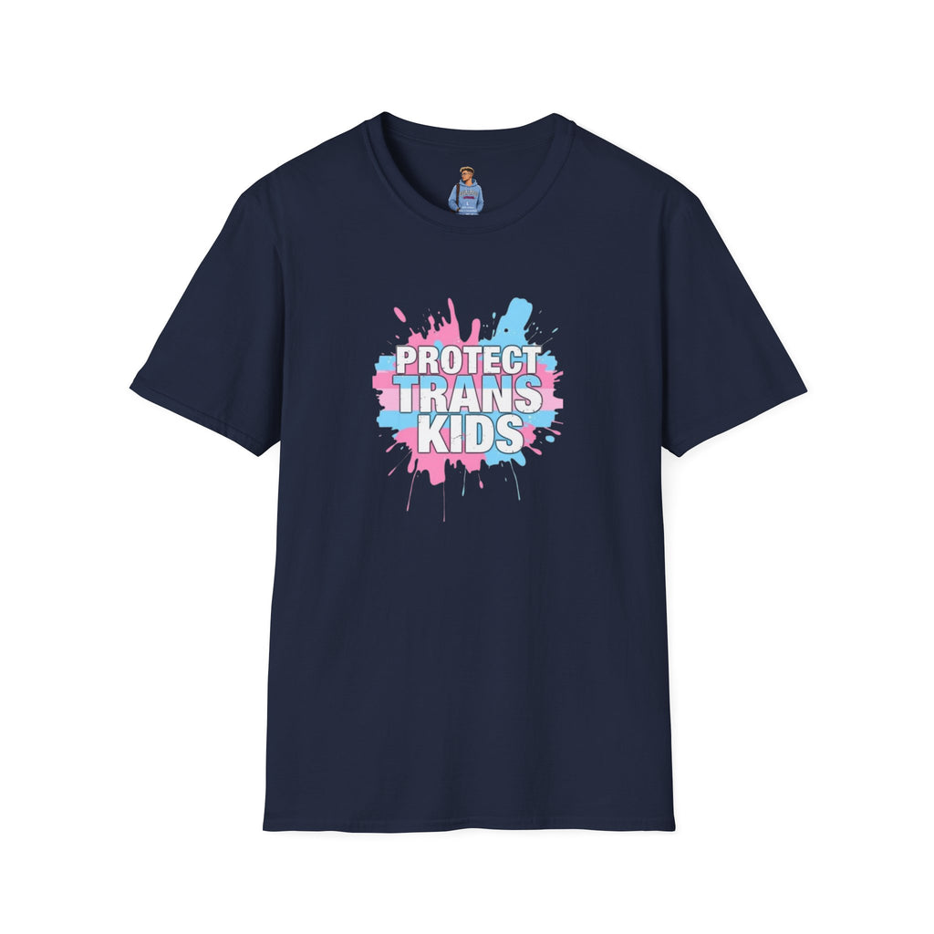 Camiseta unisex infantil "Protect Trans" - Ropa de apoyo LGBTQ+
