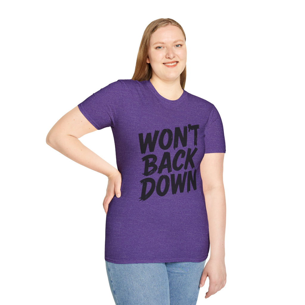 Won't Back Down Protest T-Shirt