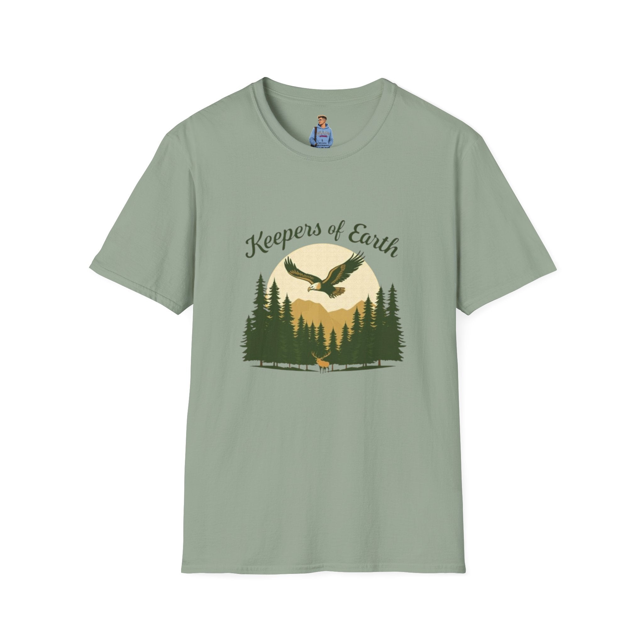 Keepers of the Earth Eagle and Elk T-shirt