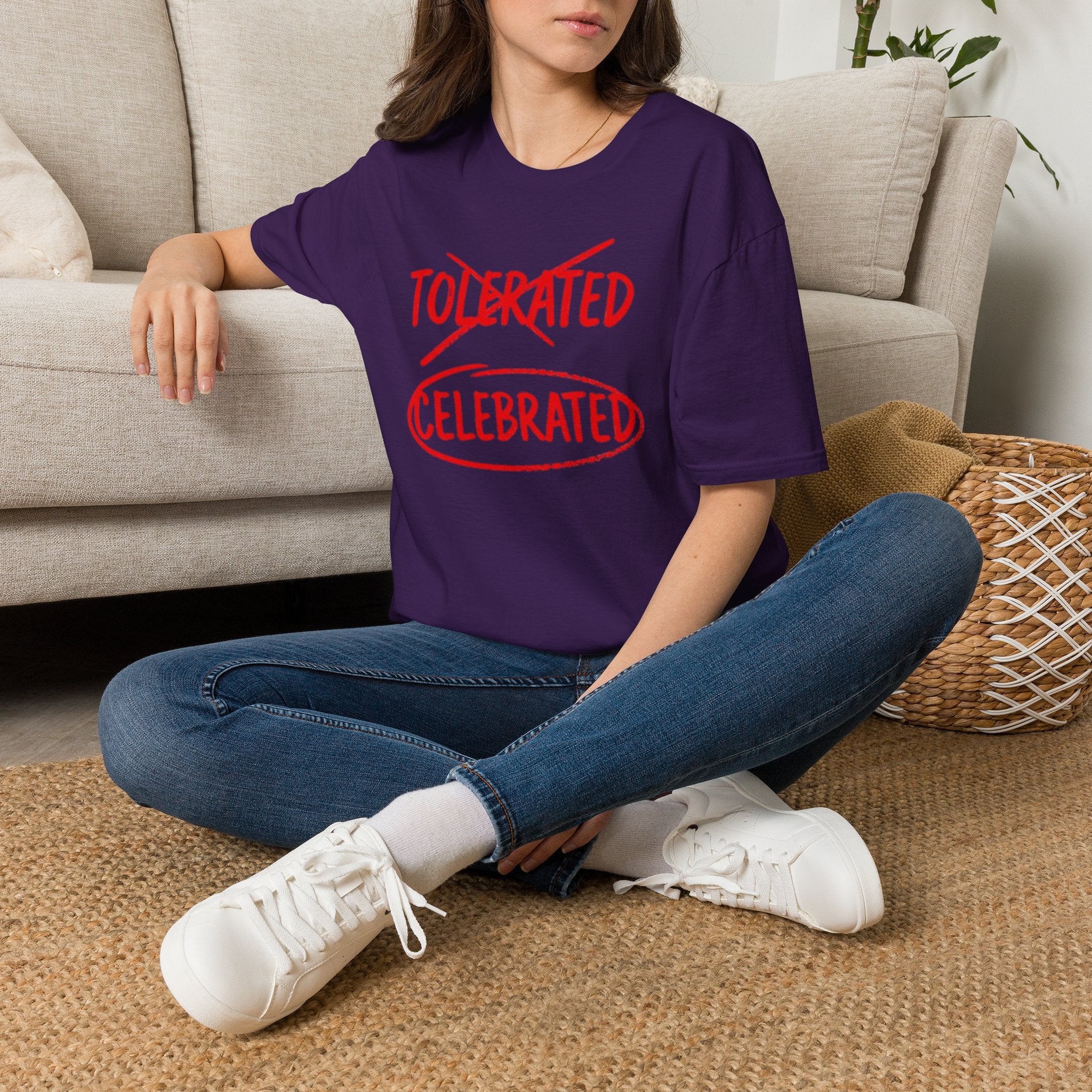 Not Tolerated. Celebrated. T-Shirt