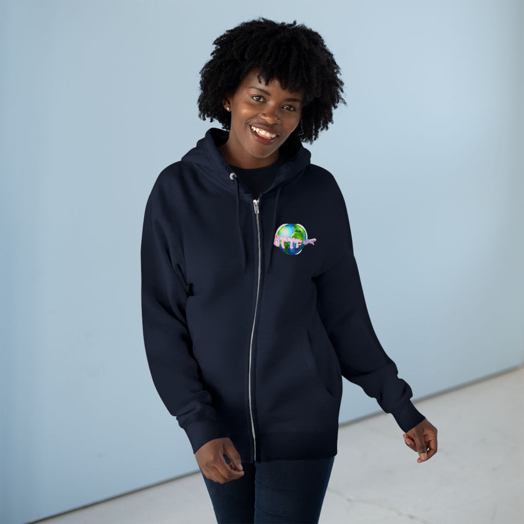 BTTF - Black Trans Travel Fund Unisex Zip-Up Hoodie