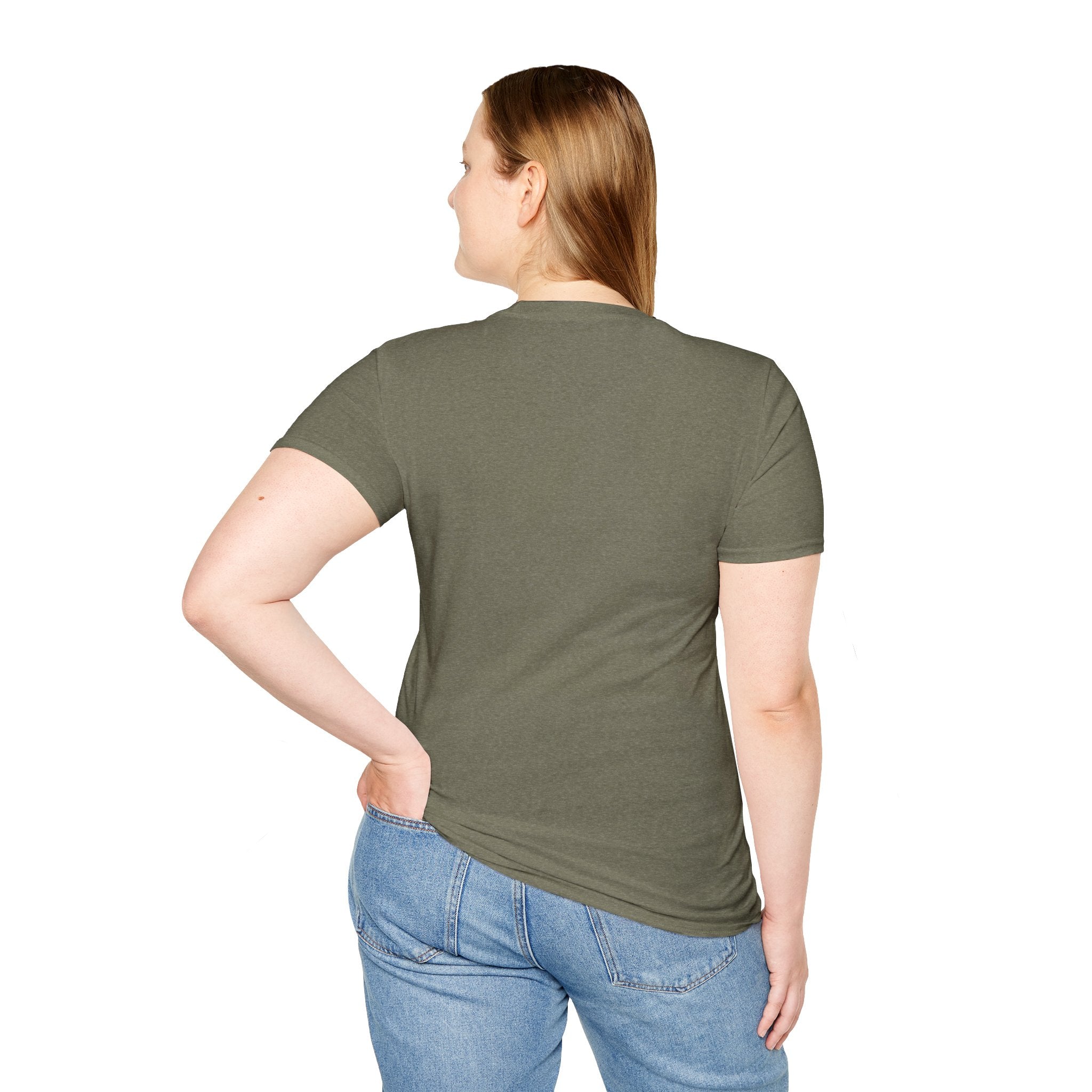 Camiseta unisex de estilo suave con emoji de ojos en blanco | Camiseta gráfica informal para el día a día